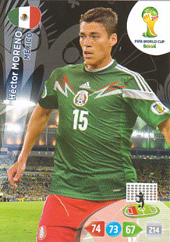 Hector Moreno Mexico Panini 2014 World Cup #243